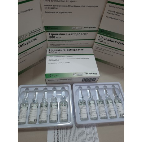 NEW !! Liponsaure-ratiopharm 800mg GERMANY for Fat Melting & Slimming & Weight Loss