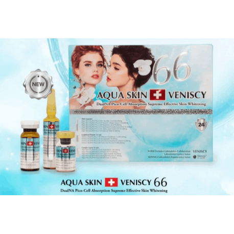 Aqua Skin EGF Whitening Pro Q10 24 vials. 